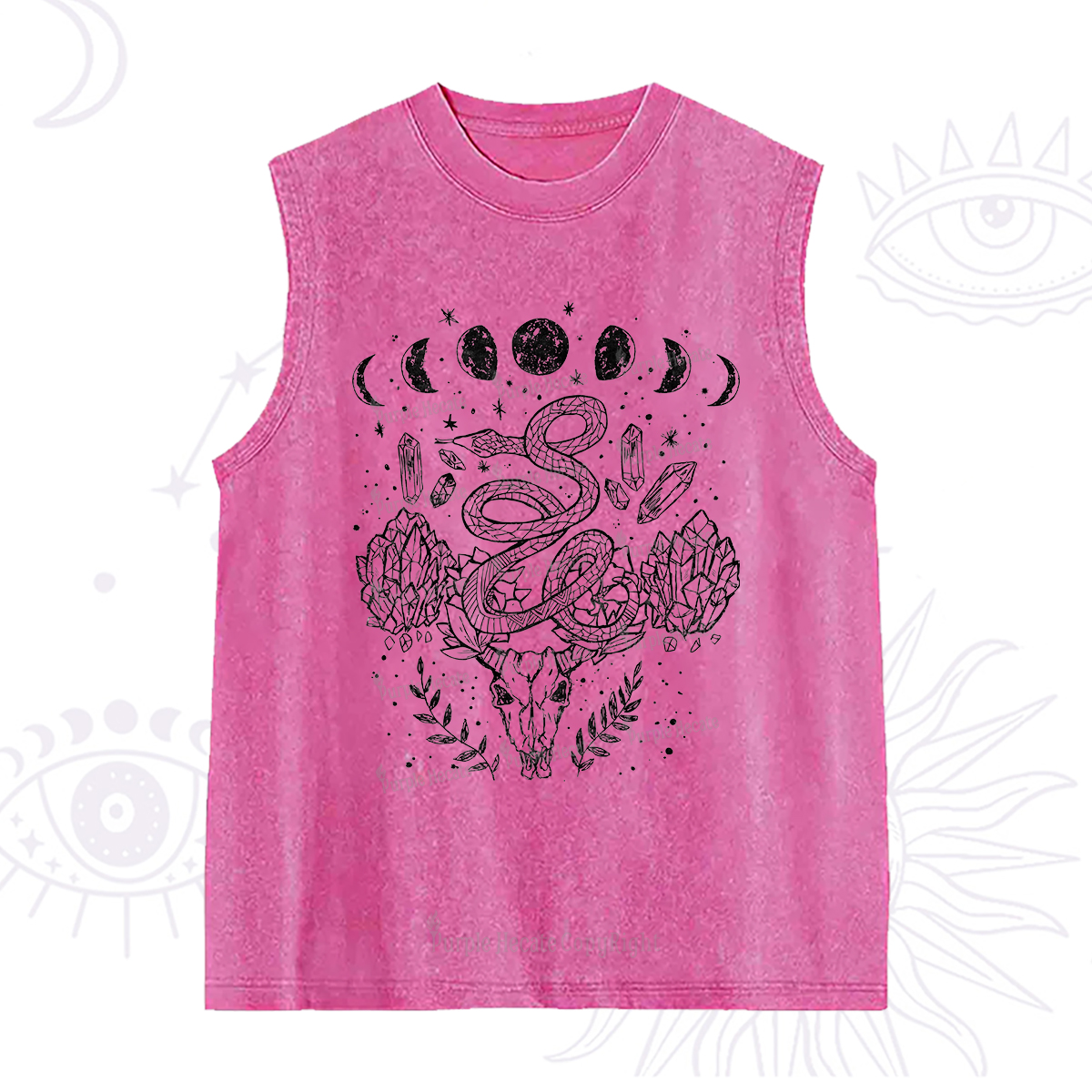 Purplehecate Crystals Witchy Washed Tank