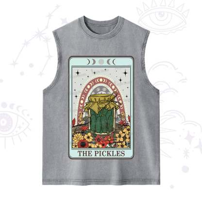 Purplehecate The Pickles Tarot Washed Tank