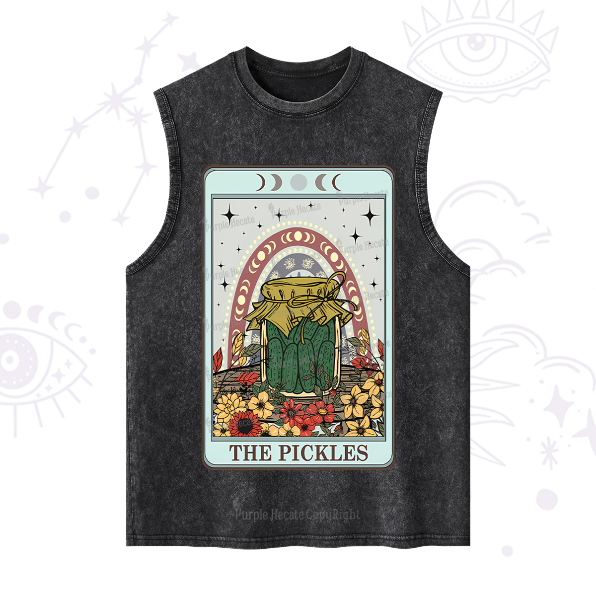 Purplehecate The Pickles Tarot Washed Tank