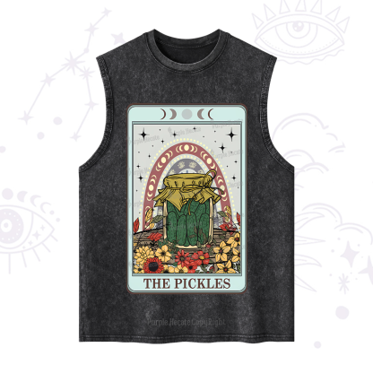 Purplehecate The Pickles Tarot Washed Tank