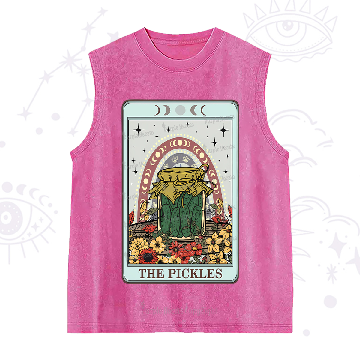 Purplehecate The Pickles Tarot Washed Tank