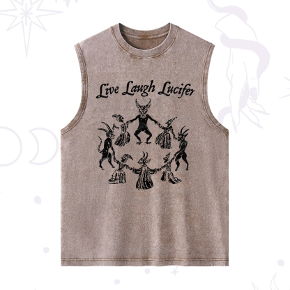 Purplehecate Live Laugh Lucifer Washed Tank