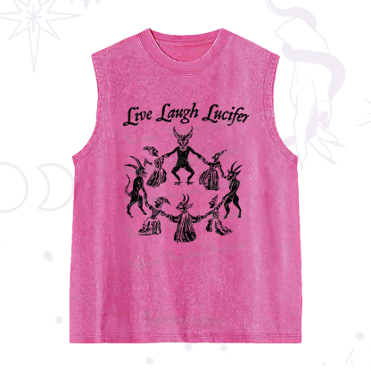 Purplehecate Live Laugh Lucifer Washed Tank