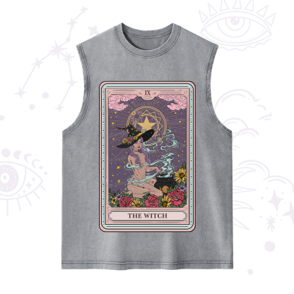 Purplehecate The Witch Tarot Washed Tank