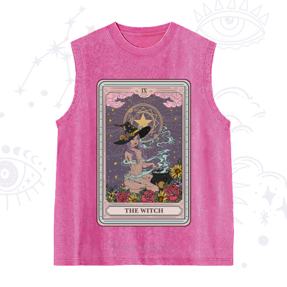 Purplehecate The Witch Tarot Washed Tank