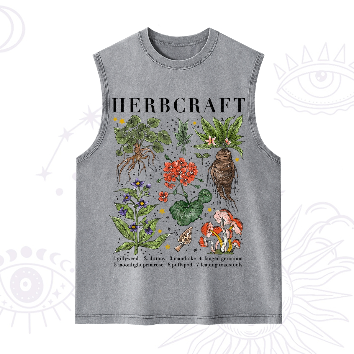 Purplehecate Magical Herbcraft Washed Tank