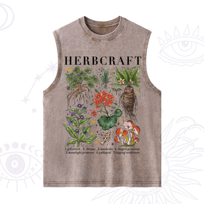 Purplehecate Magical Herbcraft Washed Tank