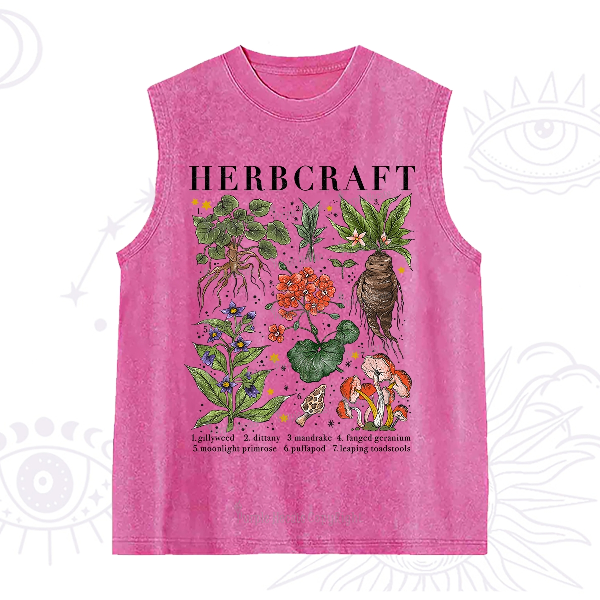 Purplehecate Magical Herbcraft Washed Tank