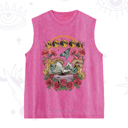 Purplehecate Witchy Book Washed Tank