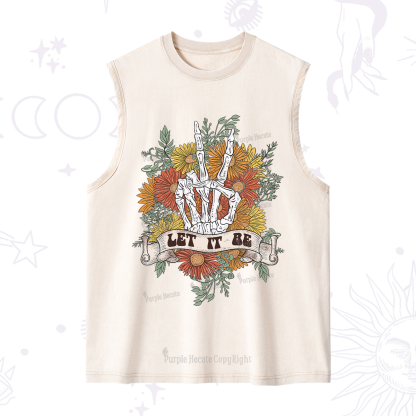 Purplehecate Letting Go Bravely Washed Tank