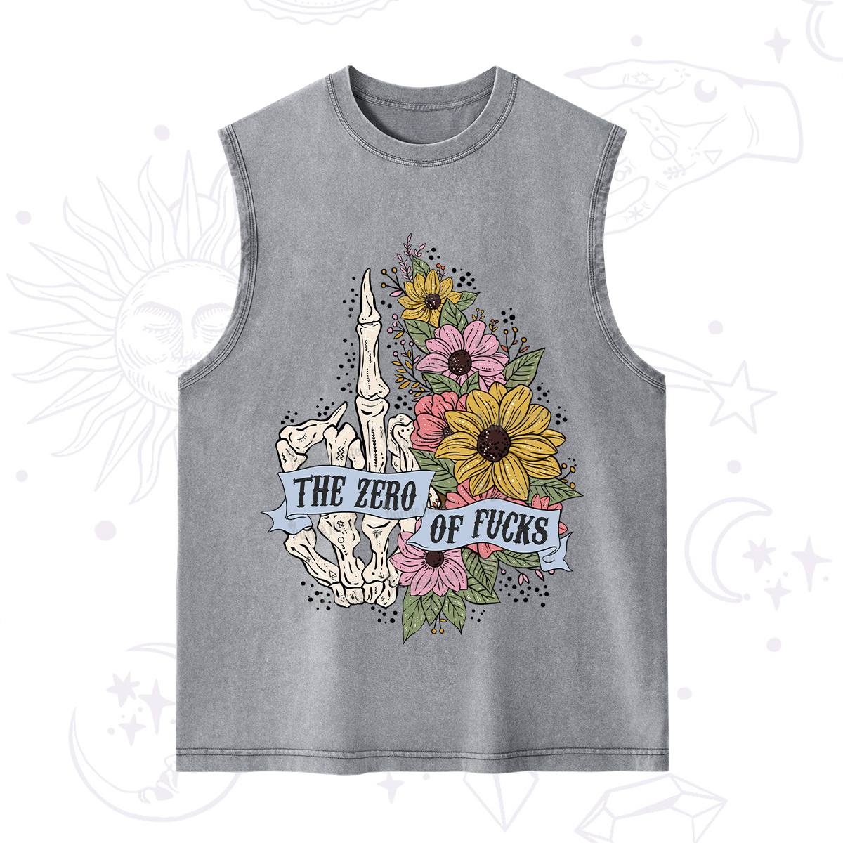 Purplehecate The Zero Of Fucks Washed Tank