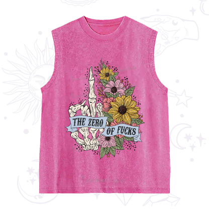 Purplehecate The Zero Of Fucks Washed Tank