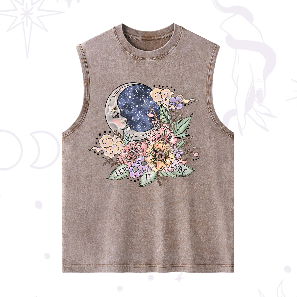 Purplehecate Let It Be Washed Tank