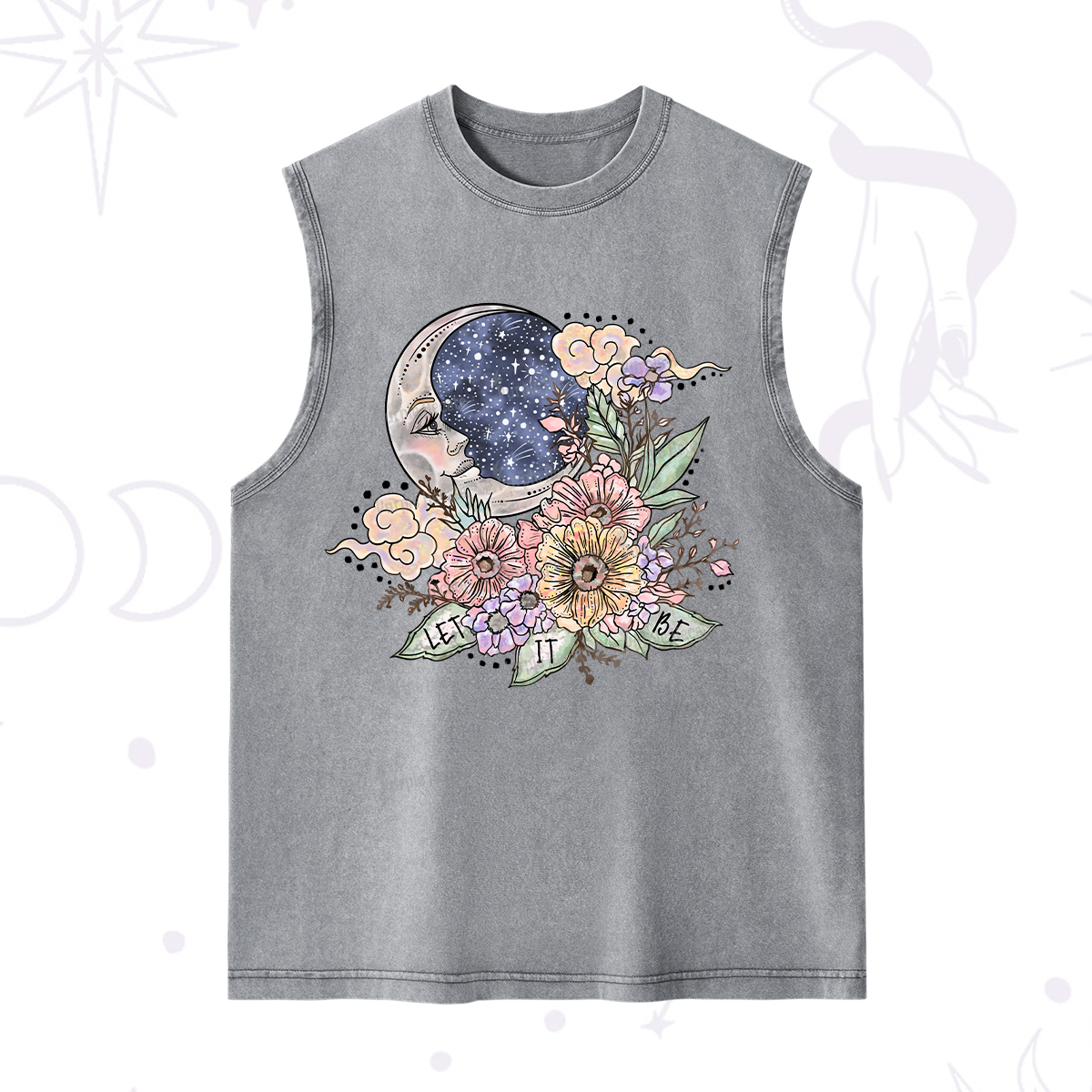 Purplehecate Let It Be Washed Tank