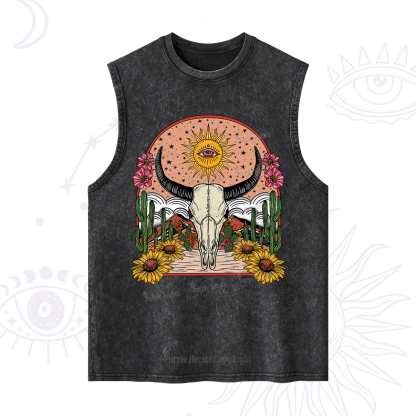 Purplehecate Desert Bloom Washed Tank