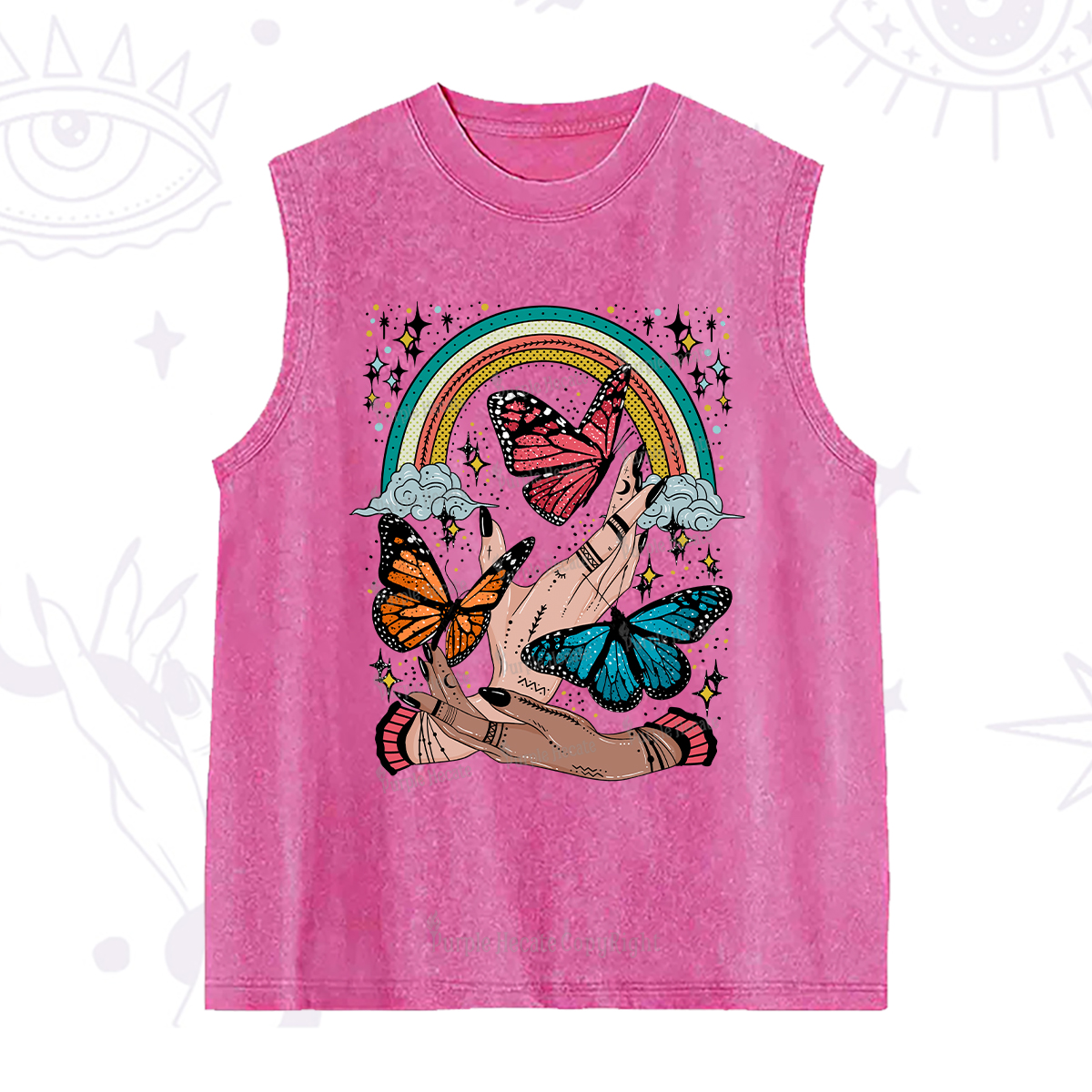 Purplehecate Metamorphoses Washed Tank