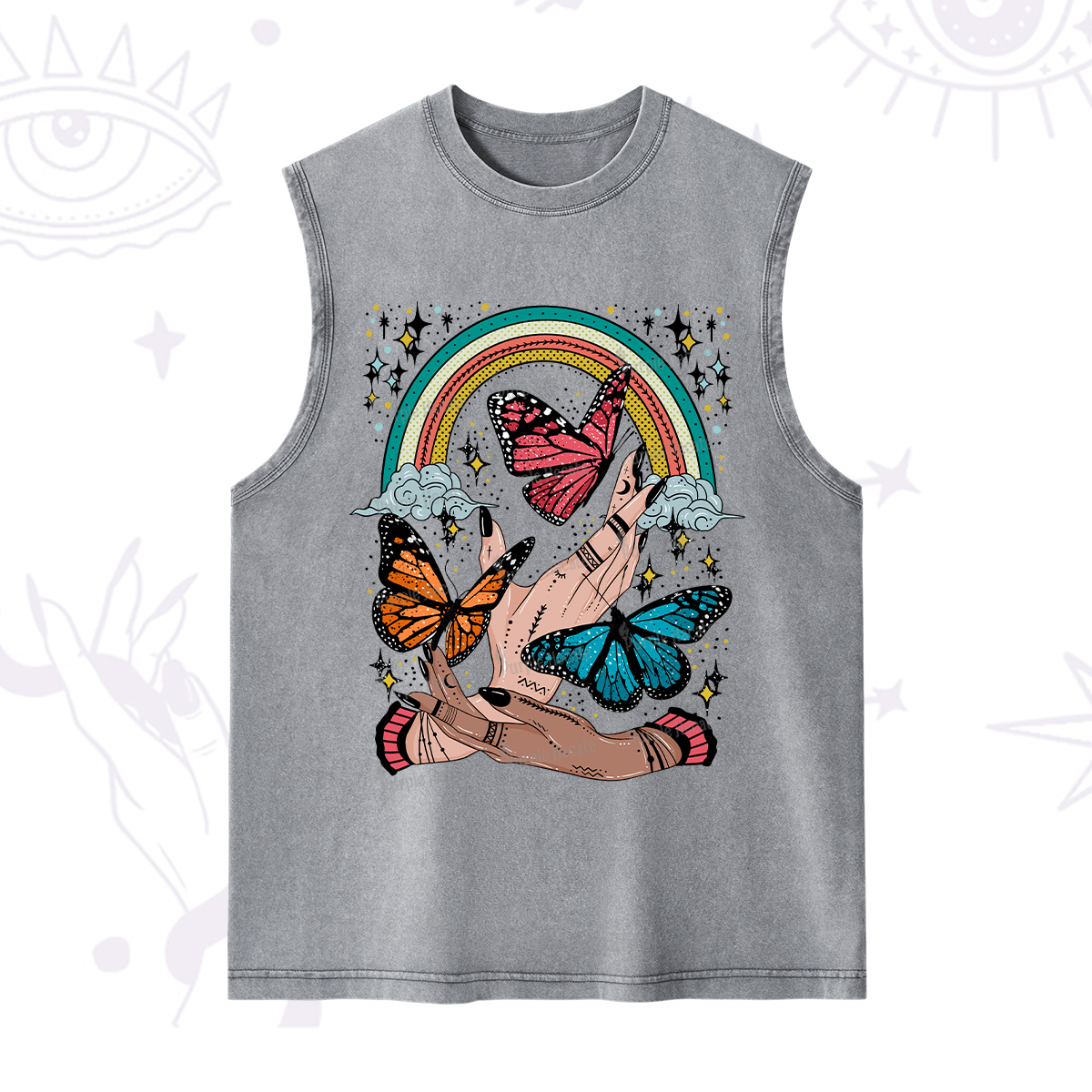 Purplehecate Metamorphoses Washed Tank