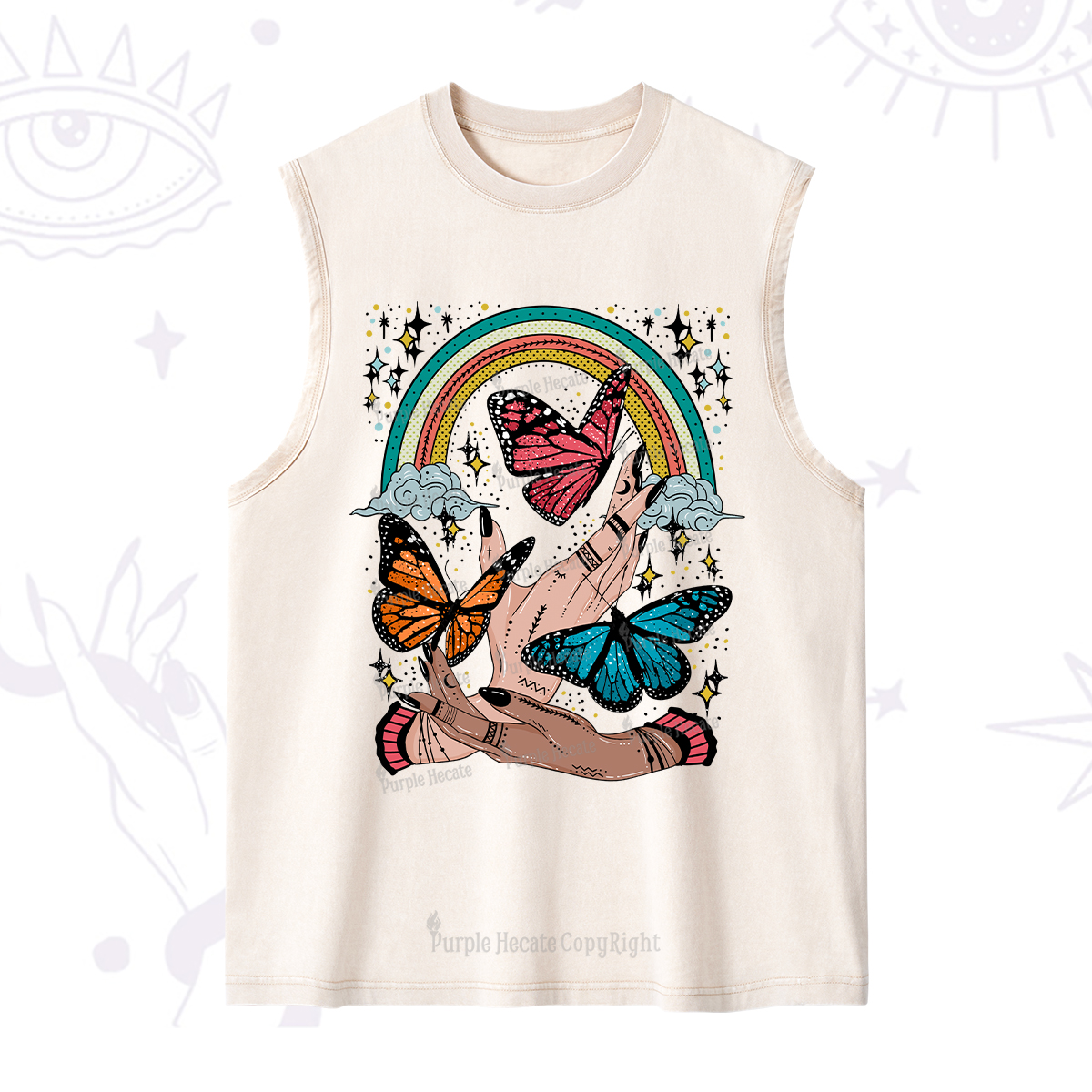 Purplehecate Metamorphoses Washed Tank