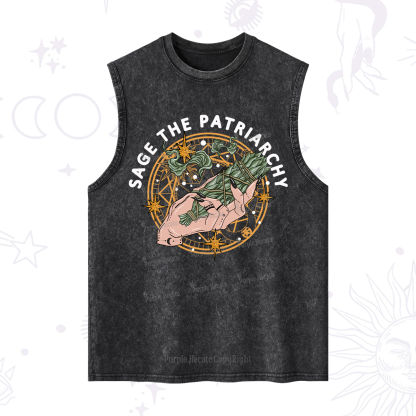 Purplehecate Sage The Patriarchy Washed Tank