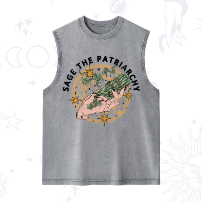 Purplehecate Sage The Patriarchy Washed Tank