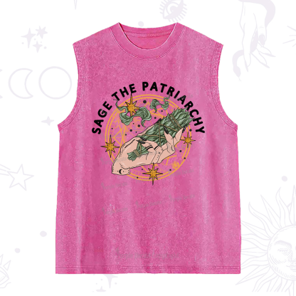 Purplehecate Sage The Patriarchy Washed Tank