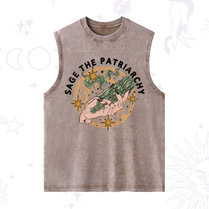 Purplehecate Sage The Patriarchy Washed Tank