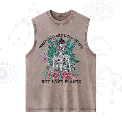 Purplehecate When You Dead Inside Washed Tank