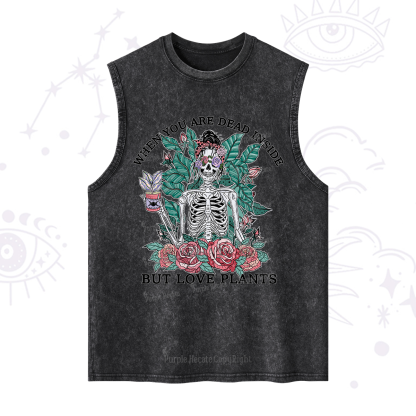 Purplehecate When You Dead Inside Washed Tank