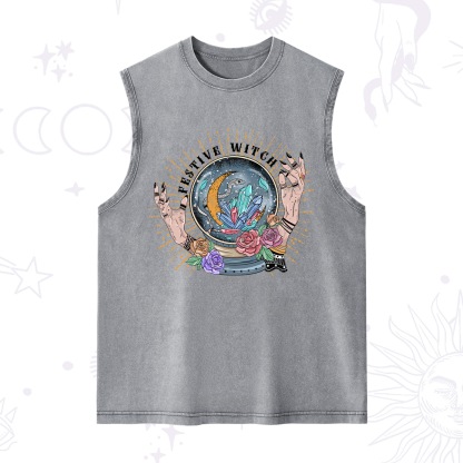 Purplehecate Festive Witch Washed Tank