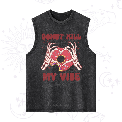 Purplehecate Donut Kill My Vibe Washed Tank