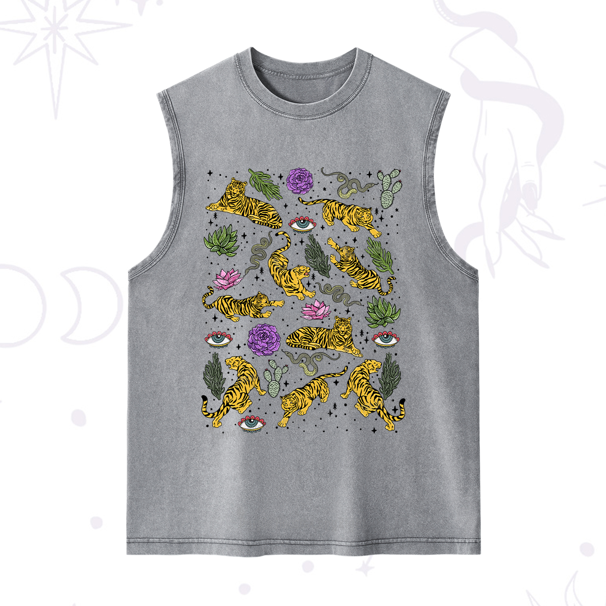 Purplehecate Desert Tiger Washed Tank