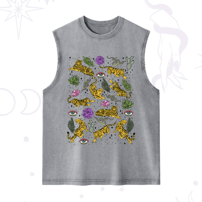 Purplehecate Desert Tiger Washed Tank