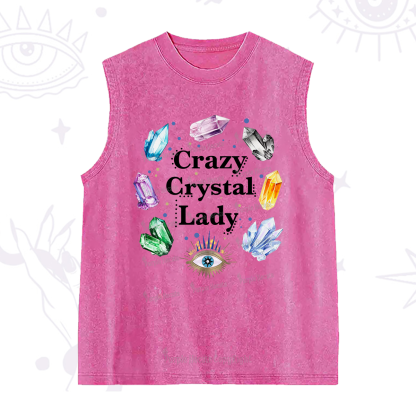 Purplehecate Crazy Crystal Lady Washed Tank