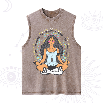 Purplehecate Today I'm Going To Manifest Washed Tank