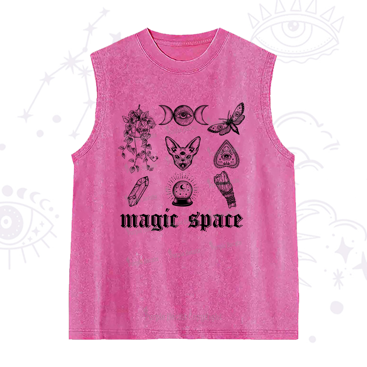 Purplehecate Magic Space Washed Tank