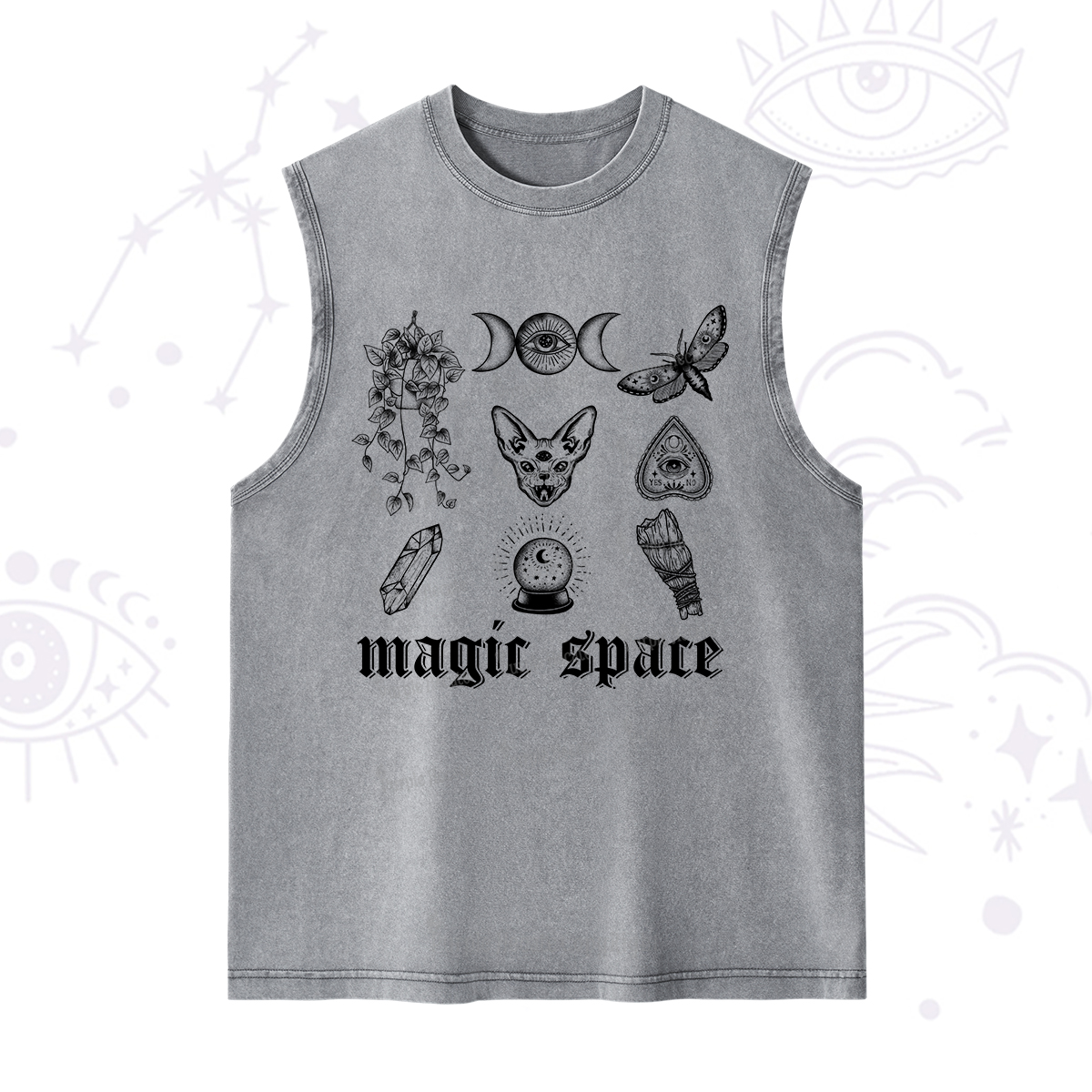 Purplehecate Magic Space Washed Tank