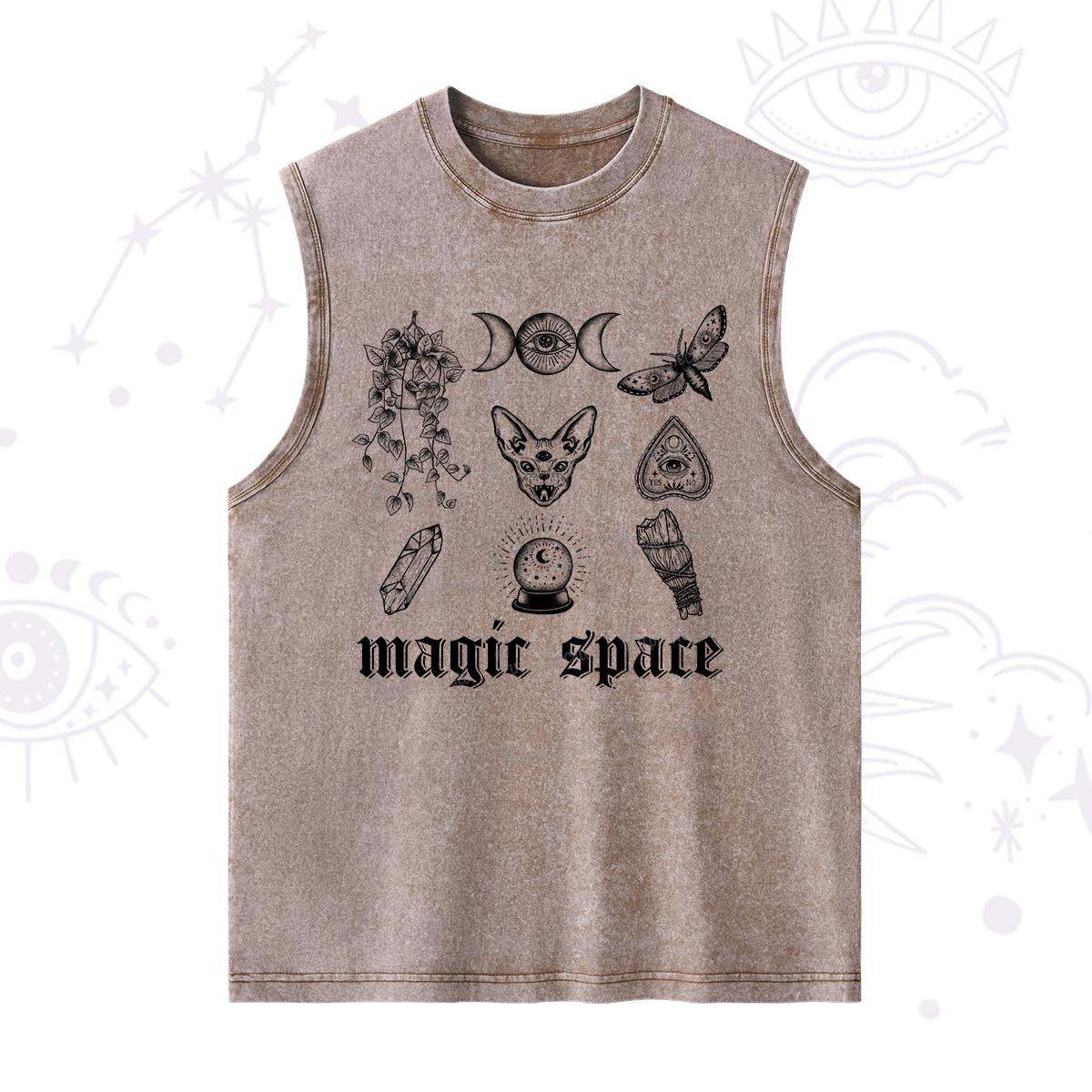Purplehecate Magic Space Washed Tank