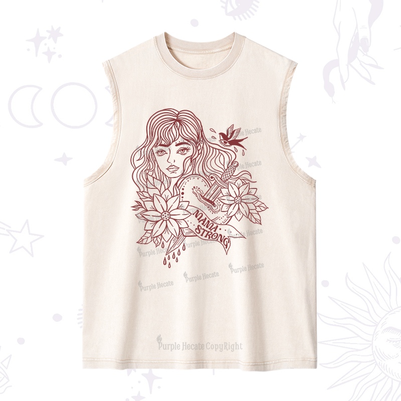 Purplehecate Mama Strong Washed Tank
