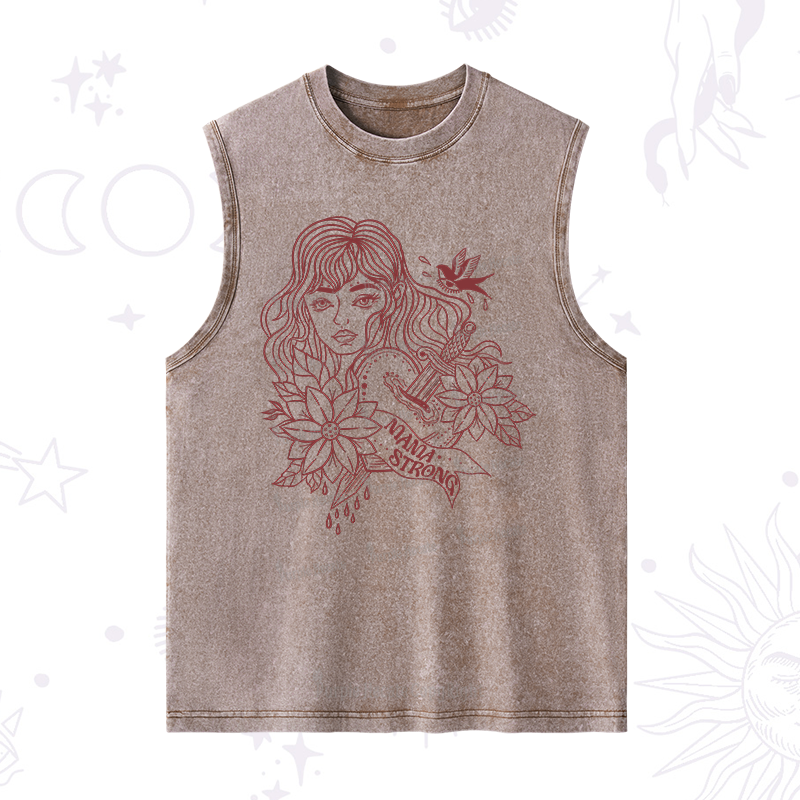 Purplehecate Mama Strong Washed Tank