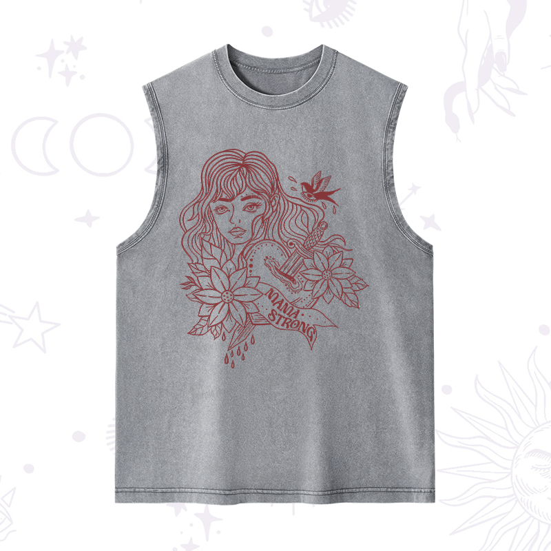 Purplehecate Mama Strong Washed Tank