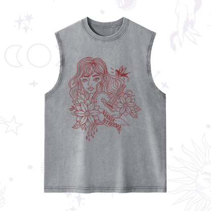 Purplehecate Mama Strong Washed Tank