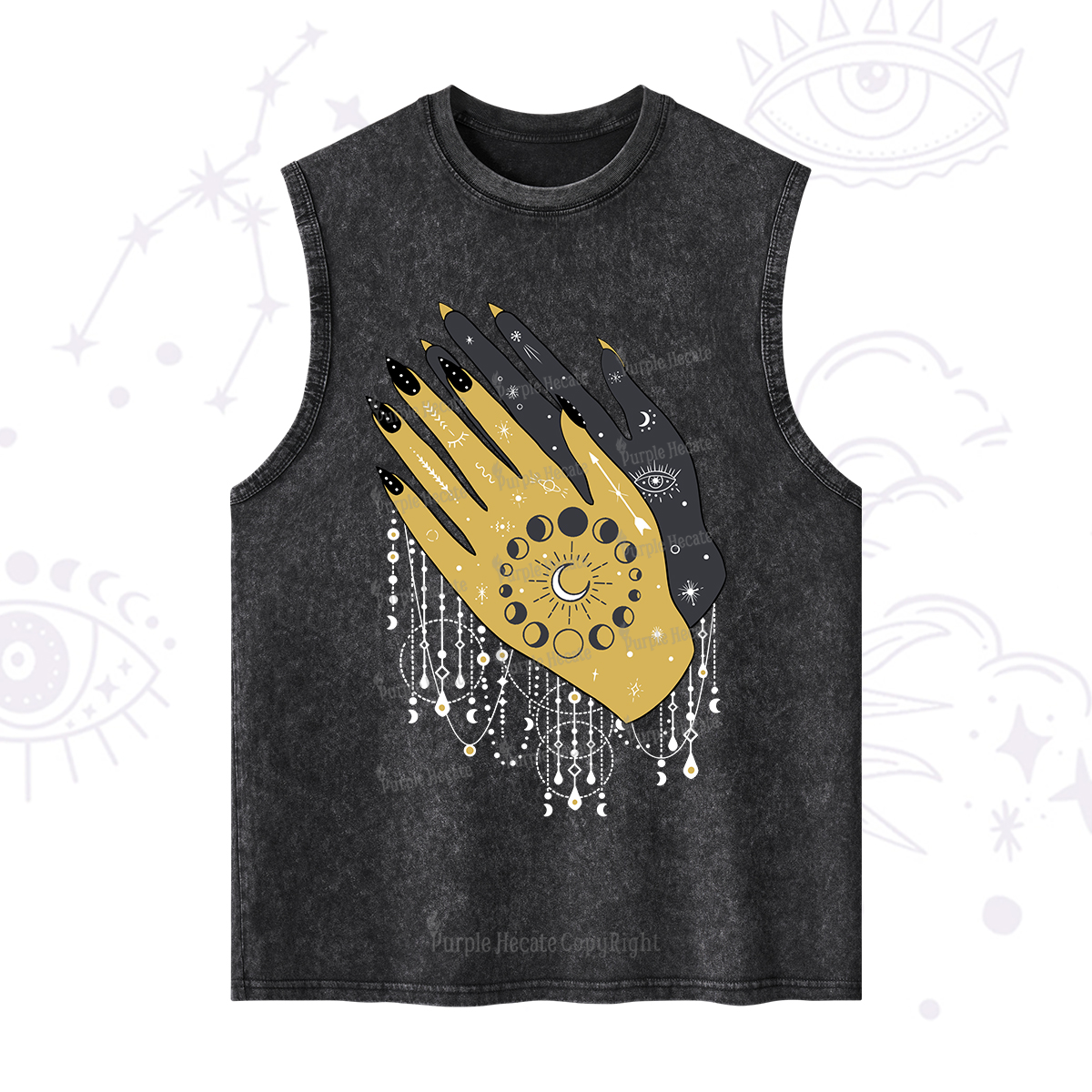 Purplehecate Wash Your Hands Washed Tank