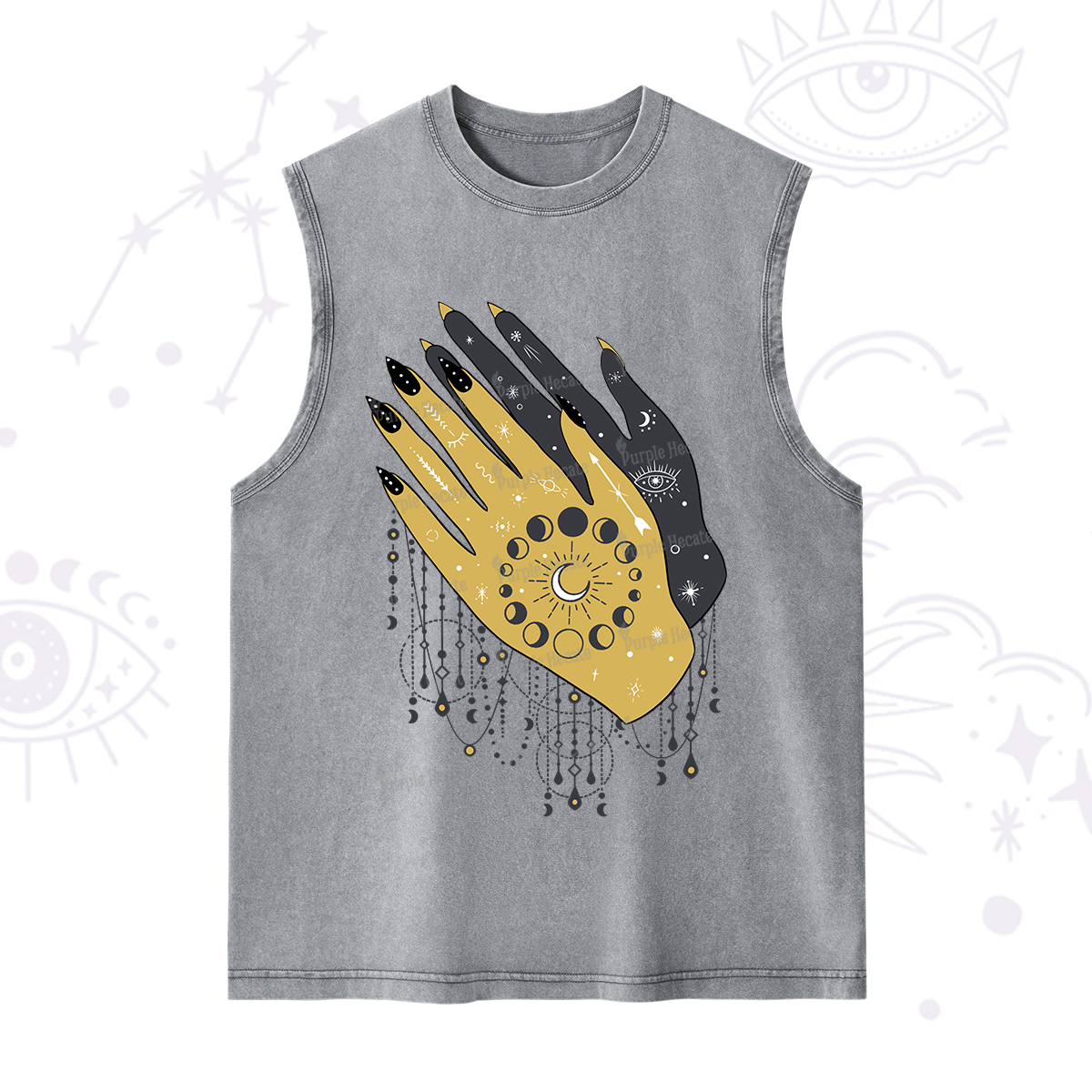 Purplehecate Wash Your Hands Washed Tank