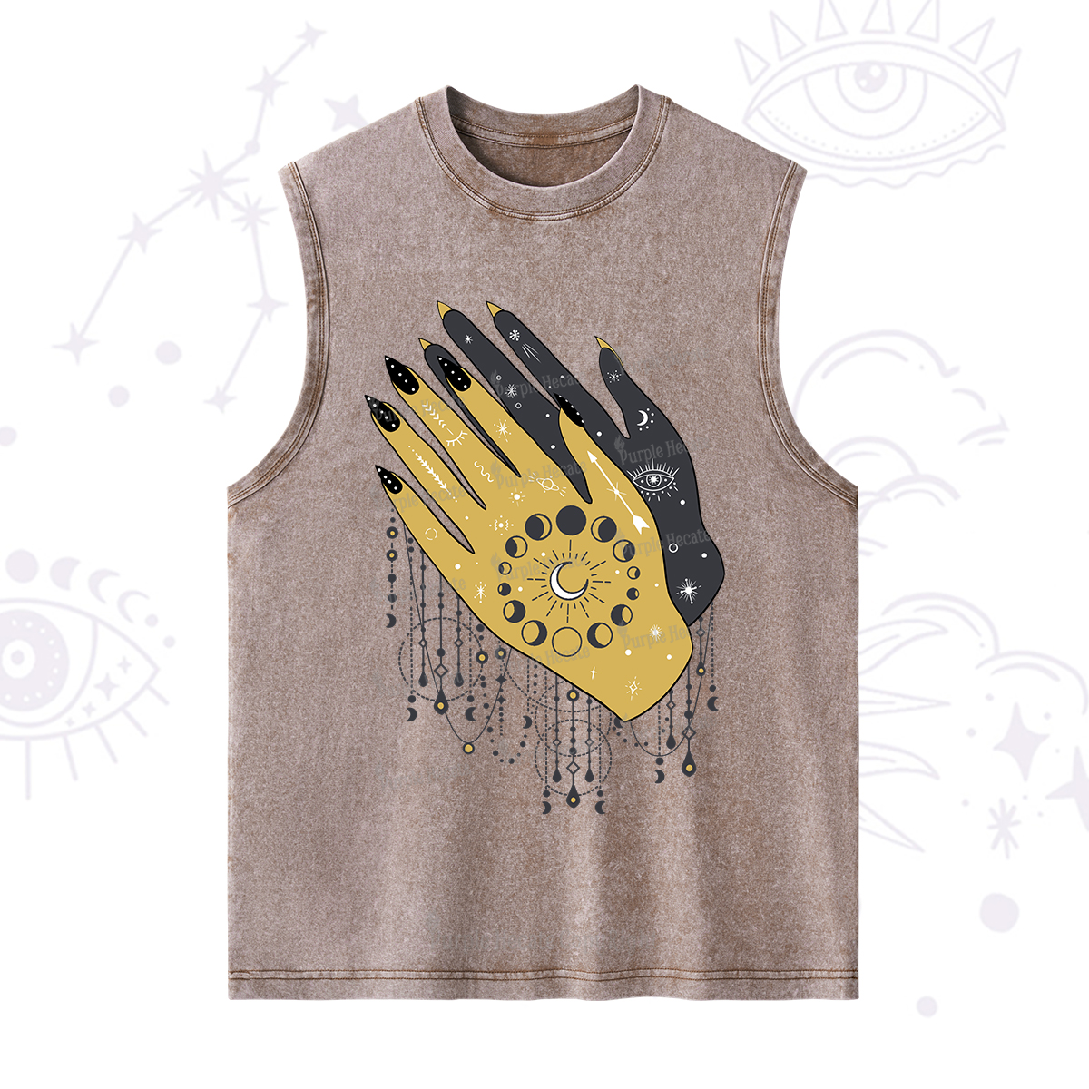 Purplehecate Wash Your Hands Washed Tank