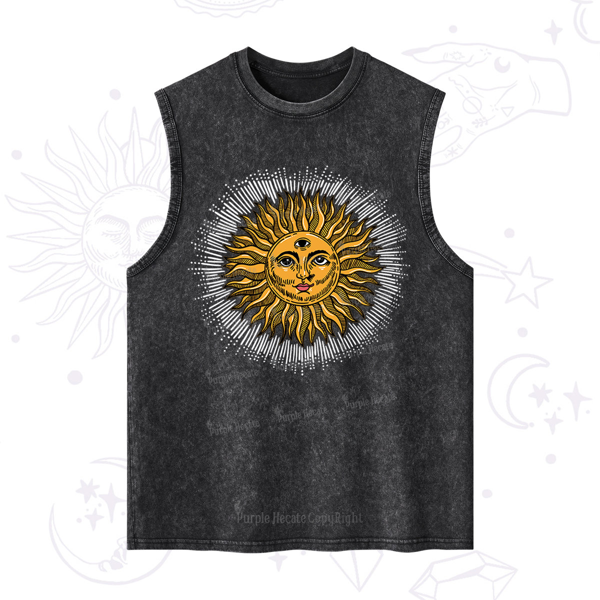 Purplehecate Sat Nam Washed Tank