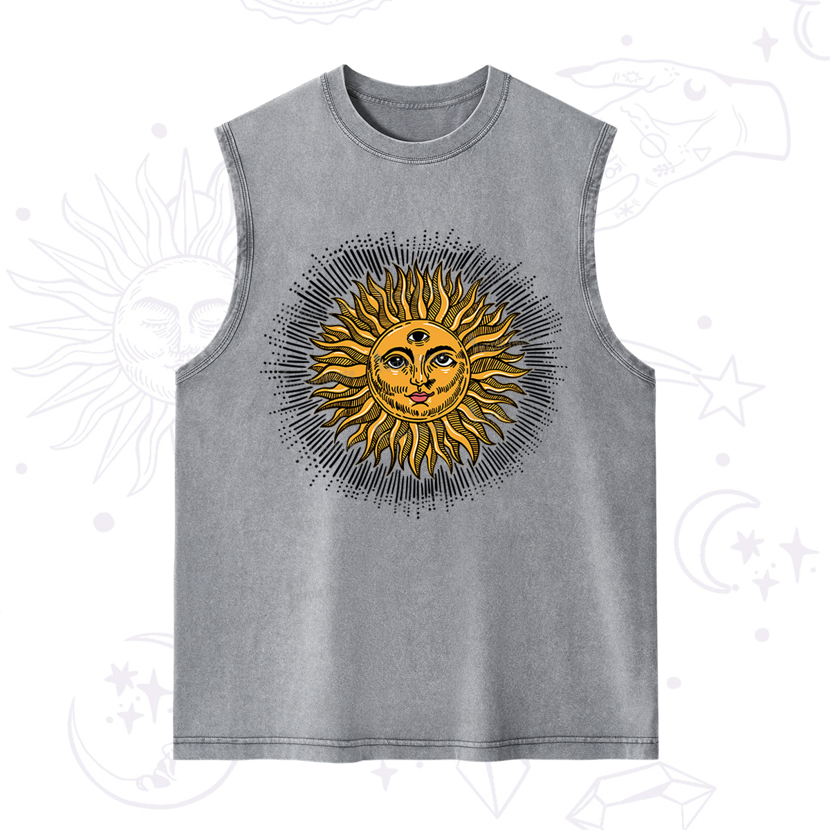 Purplehecate Sat Nam Washed Tank