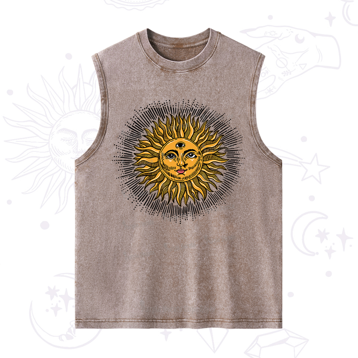 Purplehecate Sat Nam Washed Tank