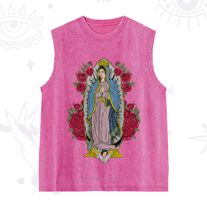 Purplehecate Mother Mary Washed Tank