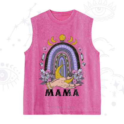 Purplehecate Gothic Mama Rainbow Washed Tank