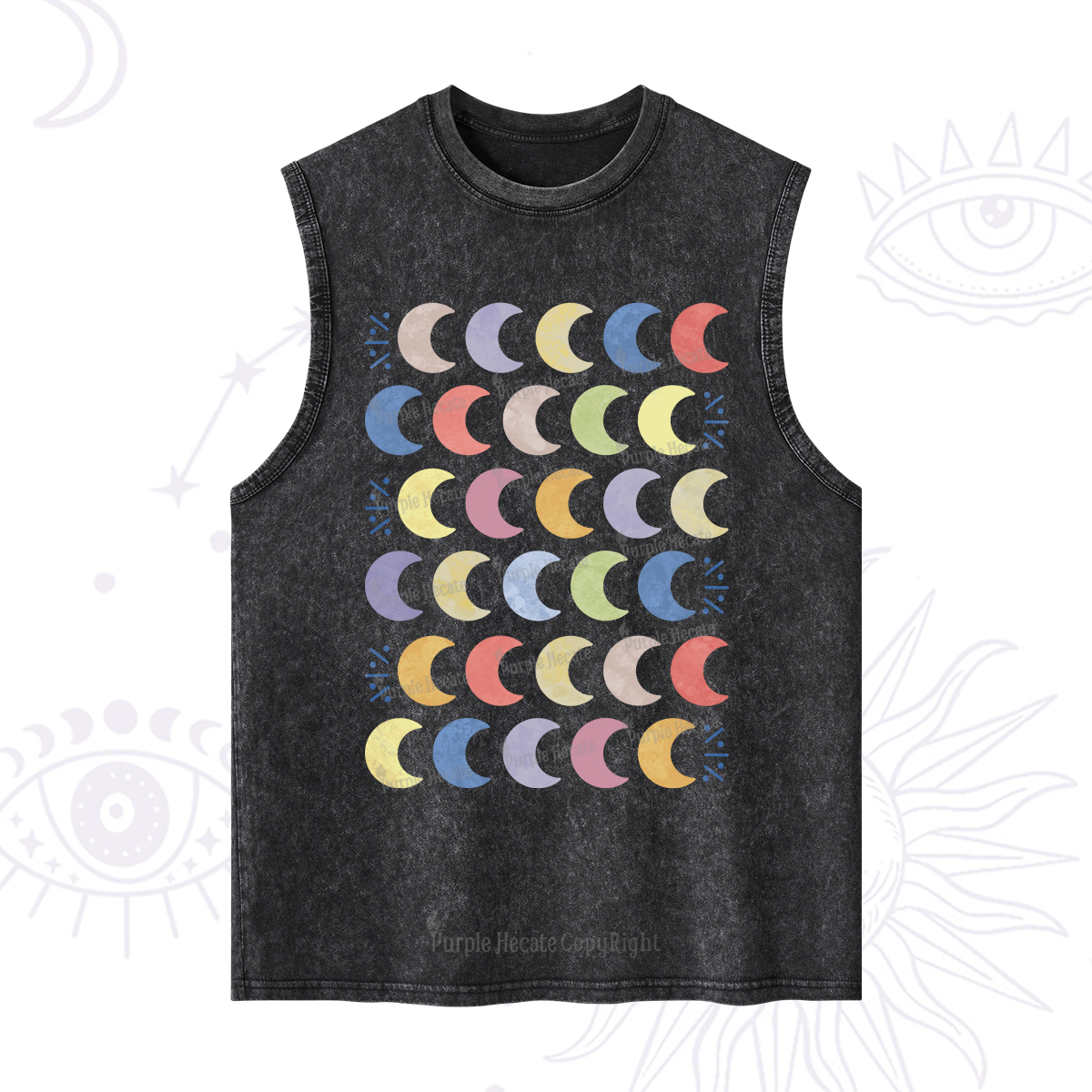 Purplehecate Every Phase Of Me Washed Tank